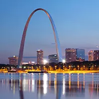 the arch in st. louis